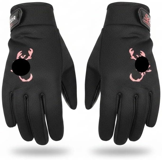Anti Slip Cycling Gloves for Men Women Windproof Cycling Gloves for Cycling Hiking Climbing Outdoor Activities (One Size) - Suitable for Touch Screen - AGA