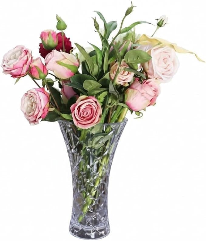 Home Decor Vase - Flower Vase - Modern Vase for Indoor Decoration and Planter (H)
