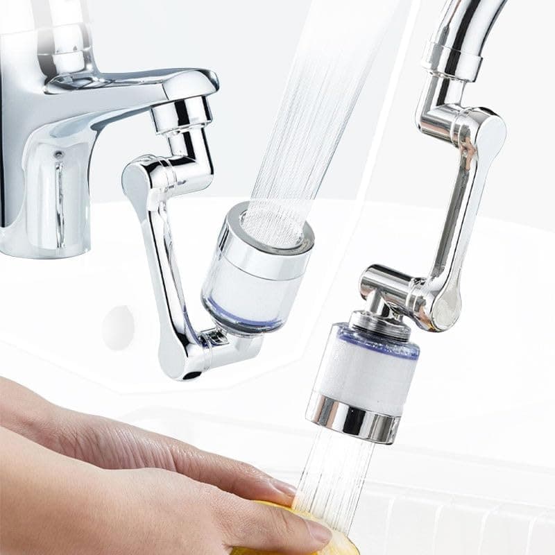 360° Rotating Kitchen Sink Sprayer – High Pressure Water Sprayer with Various Functions (ABS_Filter_1 Piece)