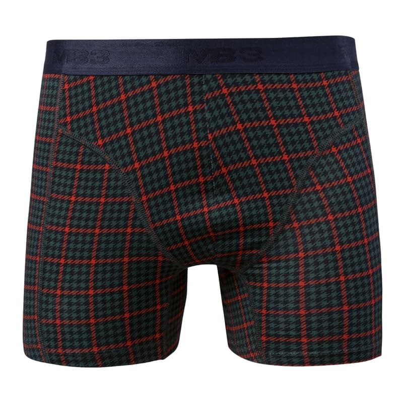 MB3 Mens Cotton Boxer Short Printed Boxer Shorts (pack of 1) Underpants