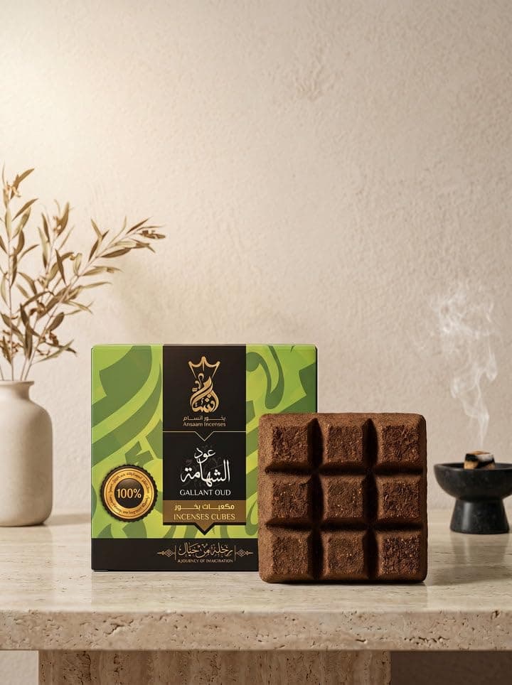 Ansam Chocolate Bakhoor - New - 40 gm (Oud Al Shahama)