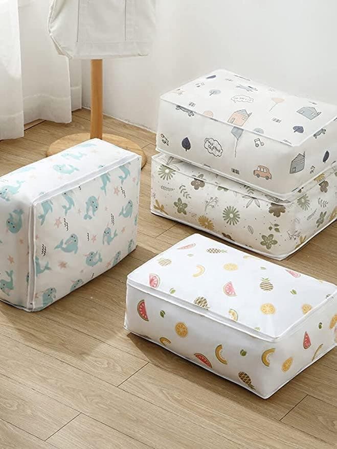 Large Storage Bag for Clothes Blankets Comforters Closet Organizer Bin