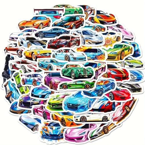 مجموعة رائعة من ملصقات السيارات الرائعة للبالغين والأطفال مجموعة من 50 استيكر عاليه الجوده Sticker decal