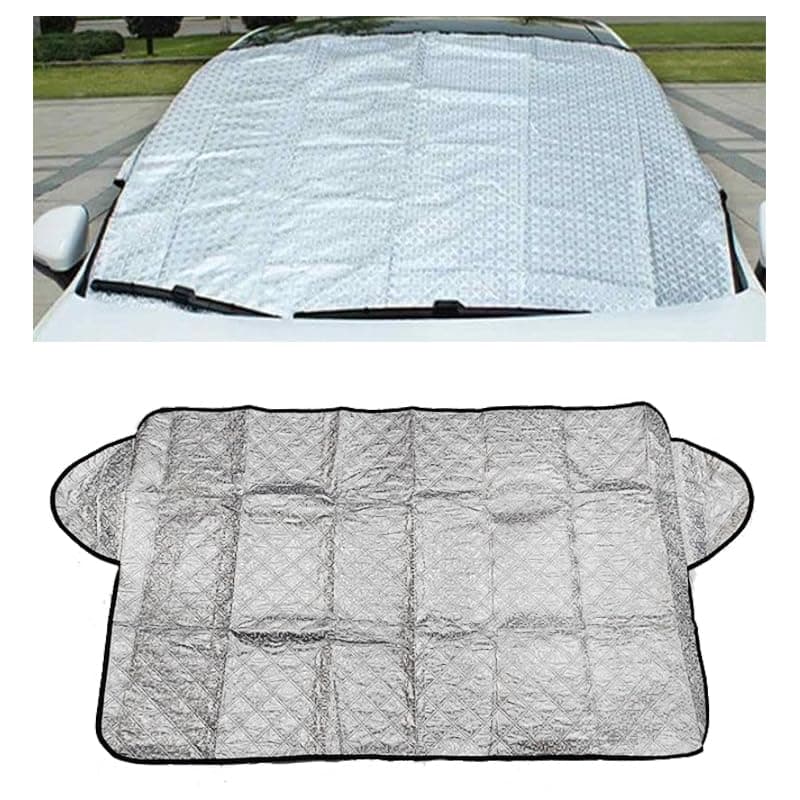 Car Sunshade, Car Front Window Sun Visor Cover for Summer UV Protection (Wing, 145 * 90cm, Code:7137) - KaberTrade Vehicle interior shade
