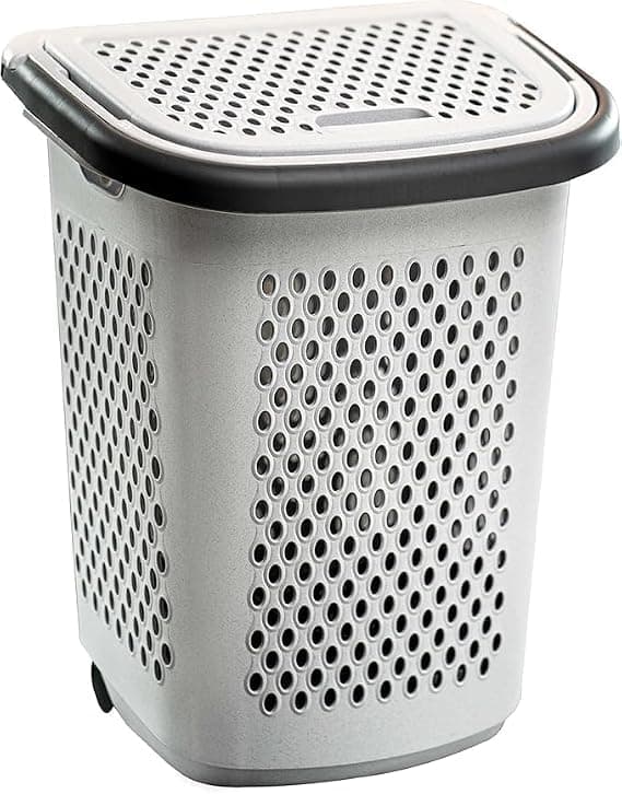 Modern and practical laundry basket with stylish design and space saving - clothes organizer with high quality material SA