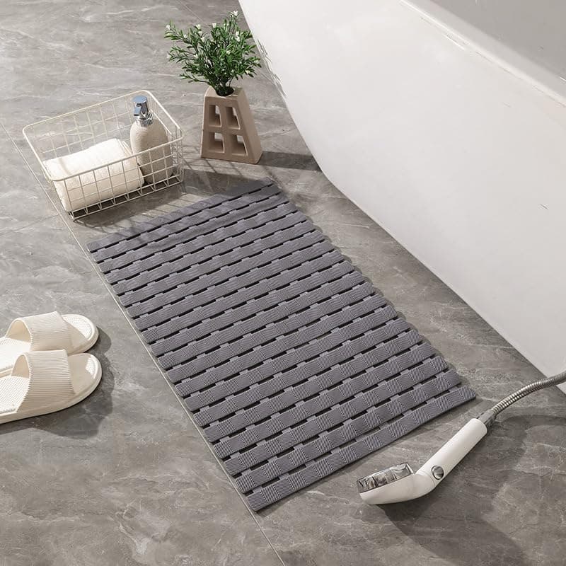 Non-slip Plastic Mat Silicone Design Safety Floor Rug for Home Grip