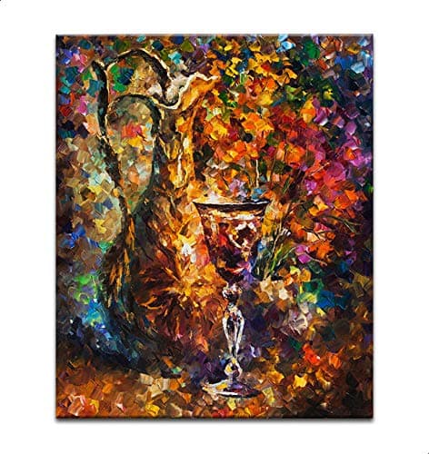 Laser Printed Antique Pouring Vessel Wall Art - 170x120 cm