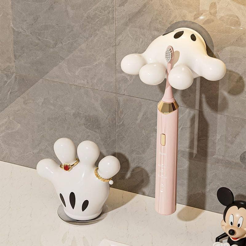 Silicone Hand Toothbrush Holder Multipurpose Pen & Small Tool Organizer