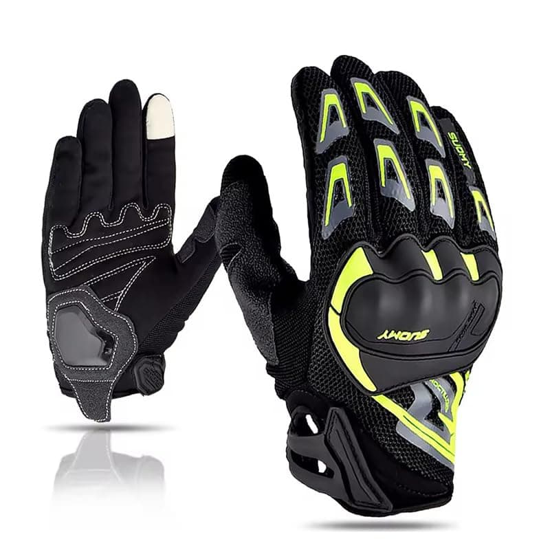 KaberTrade KaberTrade Anti Slip Cycling Gloves for Men and Women, Touch for Cycling, Hiking, Climbing, Outdoor Activities (SU11 L - Code:10468)