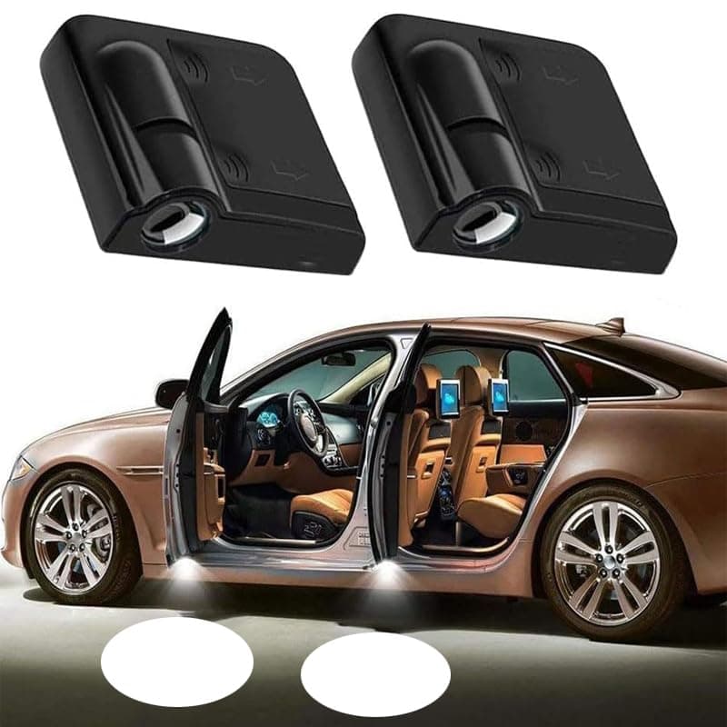 KaberTrade KaberTrade Welcome Logo Projector with Infrared Sensor Car Door Lights (2 Pieces, Compatible with Skoda, Code:5900) Vehicle accent light