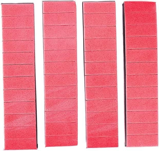 SACAR Car Door Bumper Protector Door Bumper Protector for Cars, SUVs, Trucks (Size:13cm, 4pcs Rose Red) Auto part