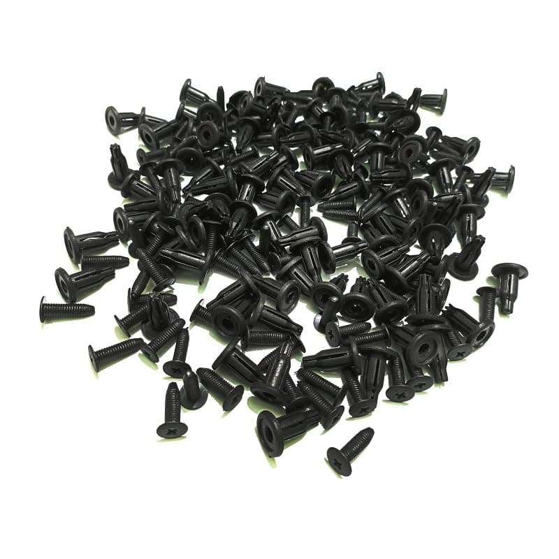 KaberTrade KaberTrade Car Bumper and Repeat Rivet Rivet Fastener Kit Compatible with Most Cars (Nubira Bumper Clip, 100 Pieces, Code:4526) Auto accessory
