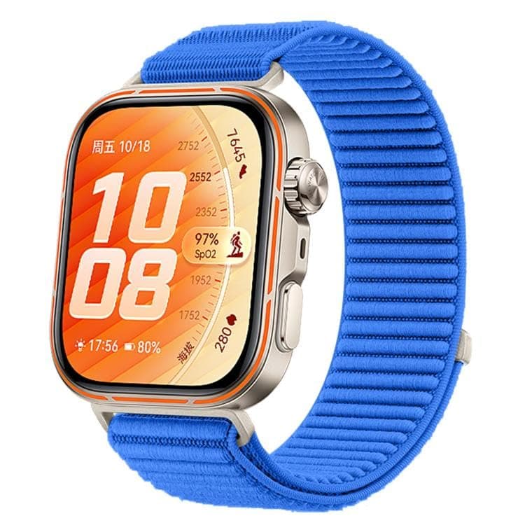 Nylon Strap for Huawei Watch Fit 3 / Huawei Watch Fit 4 / Fit 4 Pro/Fit 5 Band, Men and Women Breathable Elastic Bracelet, Adjustable Straps Replacement Band Sport Watchband