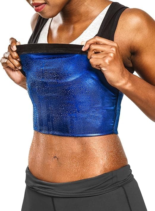 Neoprene Thermal Waist Trainer Belly Slimming Sweat Belt | Women's Adjustable Gym Running Walking L XL Compression Sports Corset