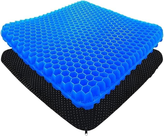 Gel Seat Cushion Double Layer Honeycomb Design Pressure Relief Seat Cushion