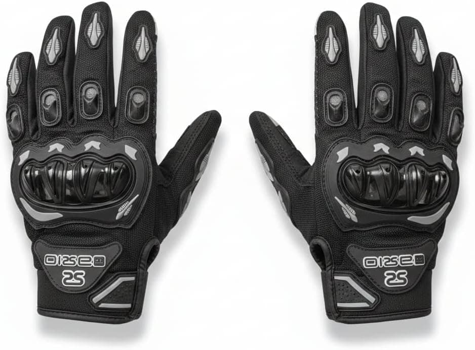 Anti-Skid Cycling Gloves for Men and Women, Touchscreen Windproof Gloves for Cycling, Hiking, Climbing, Outdoor Activities (XXL Size) AGA