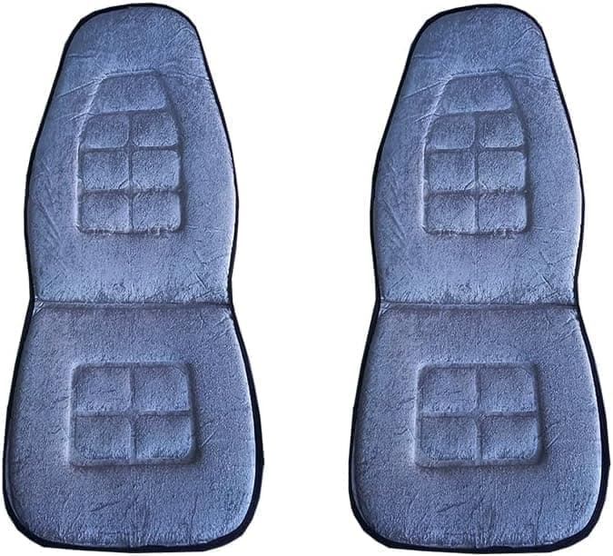 Car Seat Covers Front, Set of Ethics, Modern Design (Material : Chamois, 2 Piece) SACAR