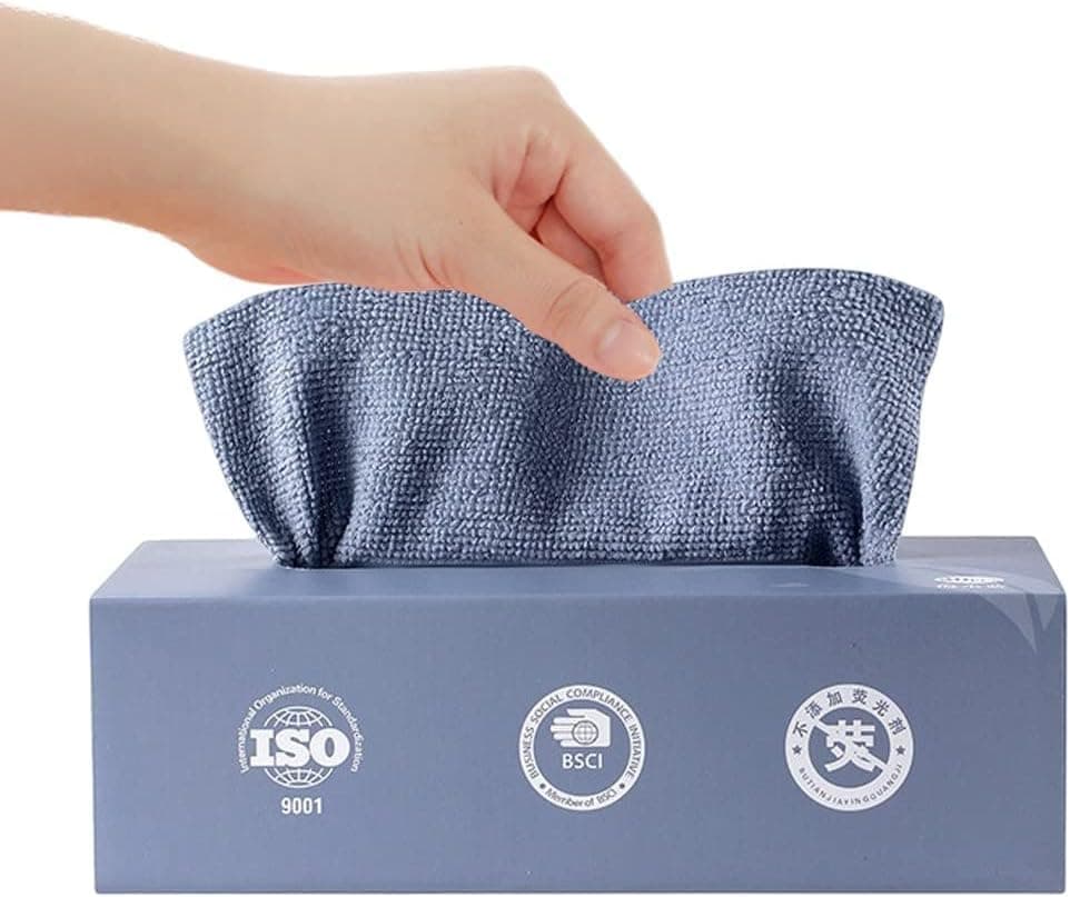 20-Pack Multi-use Washable Kitchen Towels 20x20 cm Daily Cleaning Cloths
