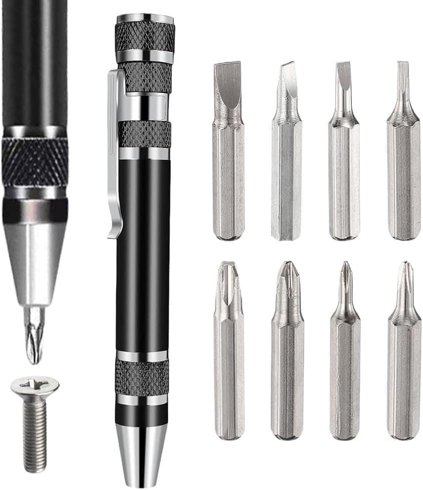 8 in 1 Precision Pen Screwdriver Magnetic Bits for Mobile Phone Repair