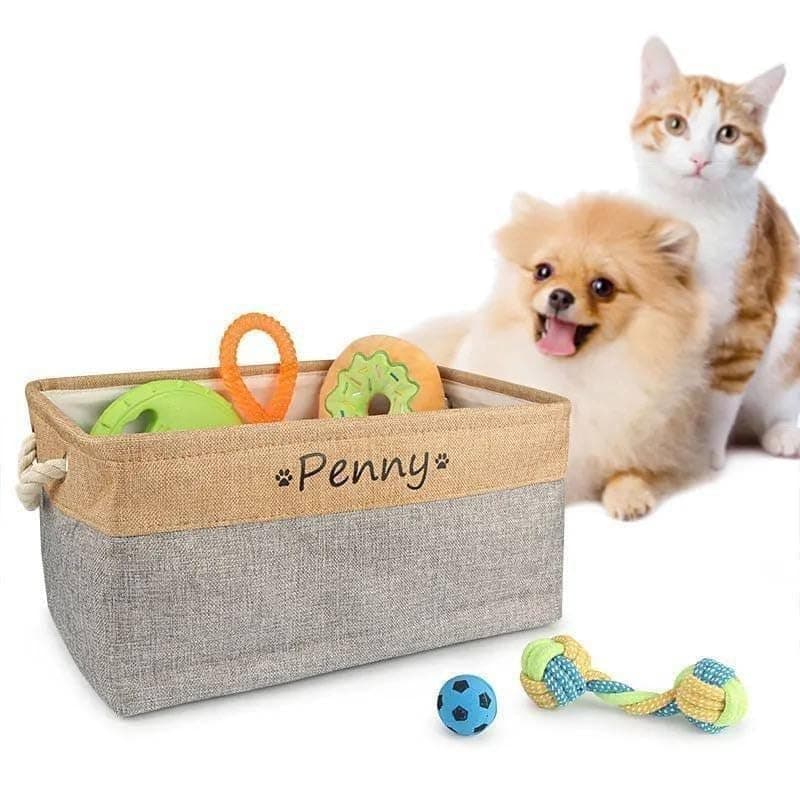 Generic Lined denim storage box, Heavy-duty material with sturdy linen-rope handles,Versatile; suitable for home, office, school, and storing small items, Size: 30 cm, Available in multiple color, .mk