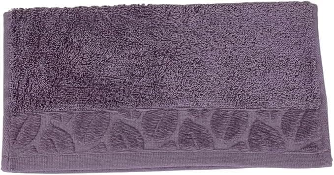 Burak Tekstil Soft Linen Luxury 1 Piece, Bath Towels (30 x 30 cm), 100% Cotton Towels (Muave, 30 * 30 CM)