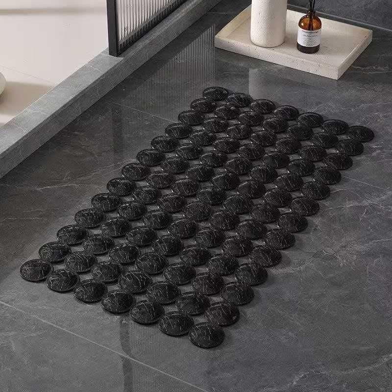 Generic Non-slip silicone bathtub mat, Size: 36 x 68 cm, Imported mat, Available in various colors, .mk