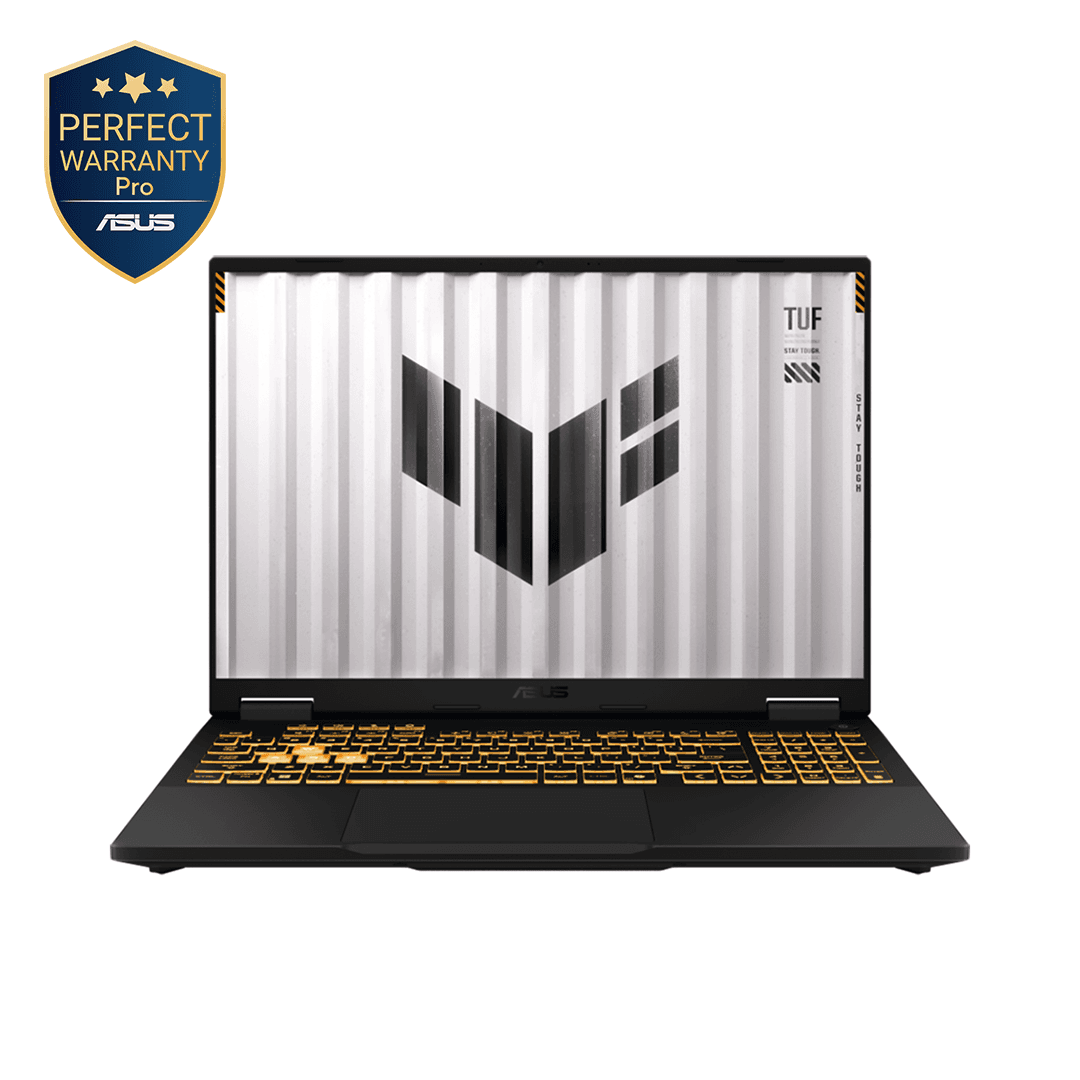 Asus TUF Gaming F16 FX608JMR-RV057W Gaming Laptop ,Intel Core i7-14650HX 16 Inch ,512 GB SSD ,16 GB ,NVIDIA GeForce RTX 5060 ,Windows 11 - Jaeger Gray