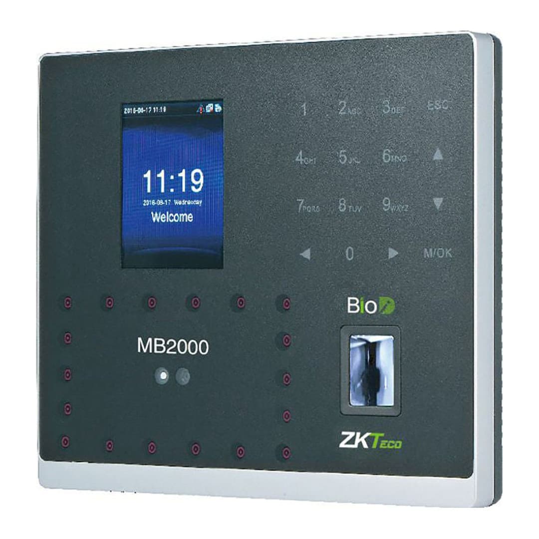 Zkteco Time and Attendance Device with Fingerprint - Mb2000