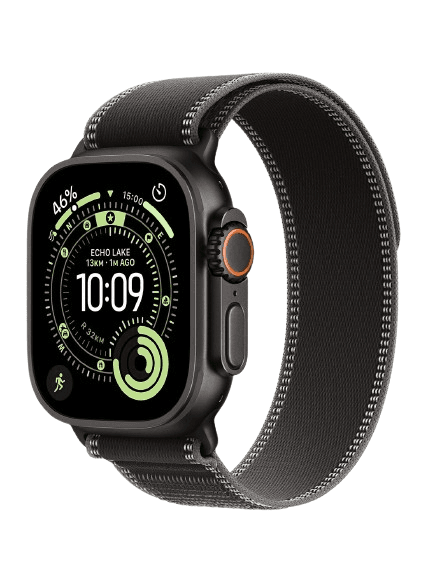 Apple Ultra 3 Smart Watch, S/M Band , 49 Millimeter Black Titanium and Black/Charcoal