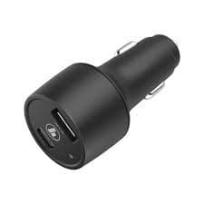 Hama Car Charger , 2 Ports , Dual Ports Type C and A , 30 Watt , Black