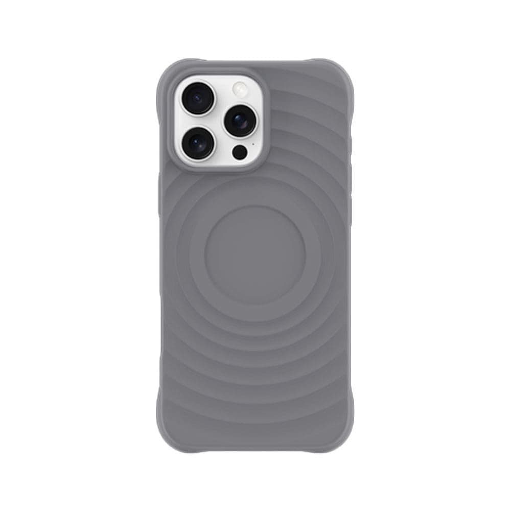 Devia Ripple Magnetic Back Cover foriphone 16 Pro Max (6.9") ,Gray