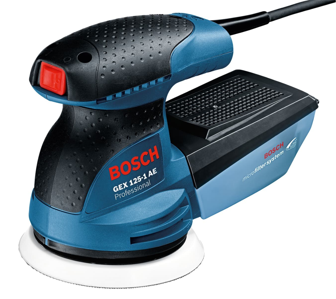 Bosch Random Orbit Sander , Blue Black - GEX 125-1 AE