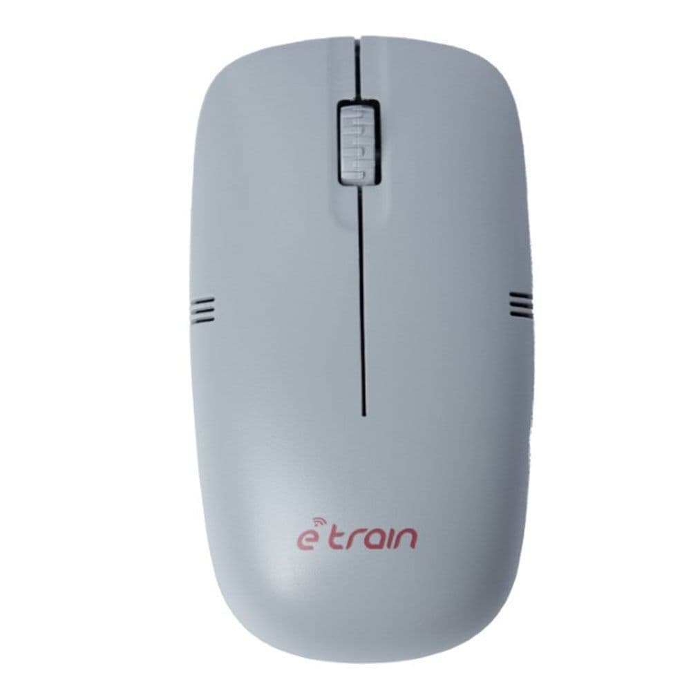 Etrain Wireless Mouse , Gray - MO10