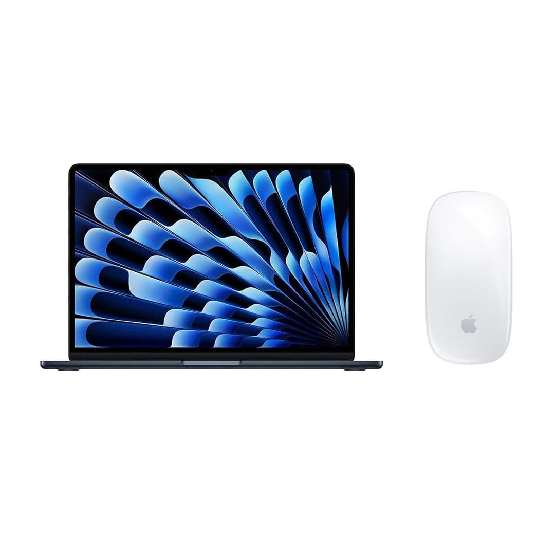 Apple MacBook Air Laptop ,Apple M5 Chip with 10 Cores CPU 13.6 Inch ,512 GB SSD ,16 GB ,Apple 8-core GPU ,macOS - Midnight