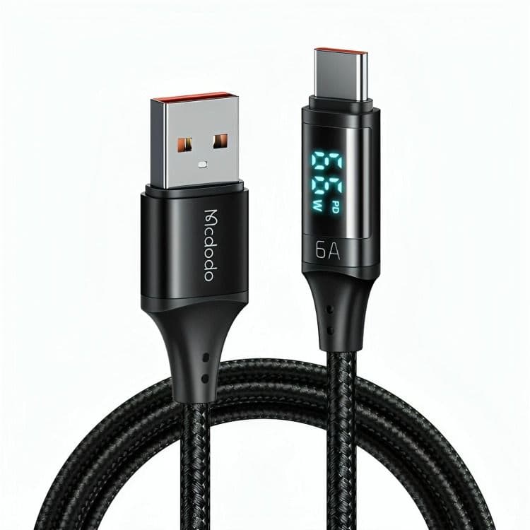 Mcdodo Type C Charging Cable 1.2 Meter Black - CA1080