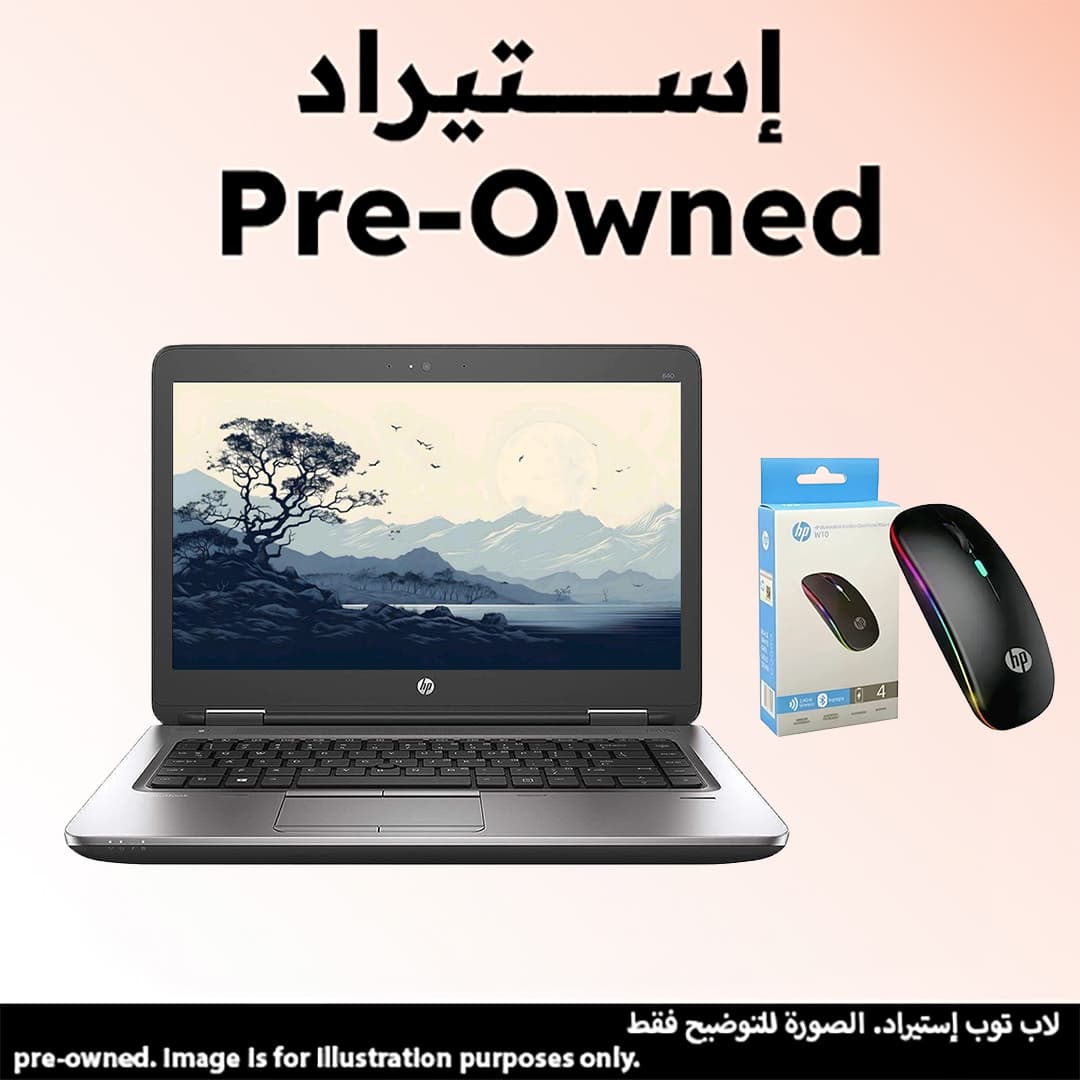 Hp ProBook 640 G3 Pre-owned Laptop ,Intel Core i5-7300U ,256 GB ,8 GB ,Intel HD Graphics 620