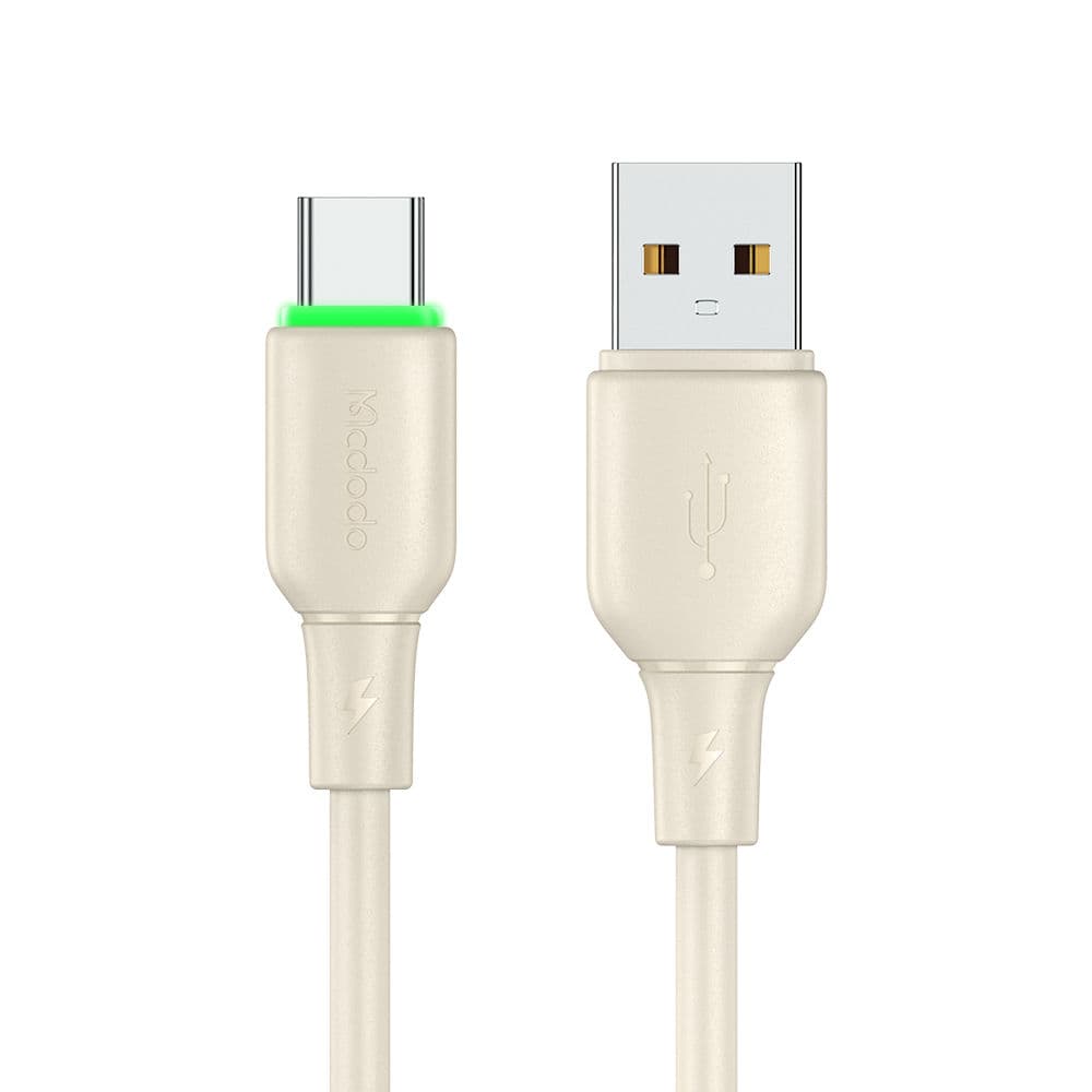 Mcdodo Type C Charging Cable 1.2 Meter Beige - CA-4750