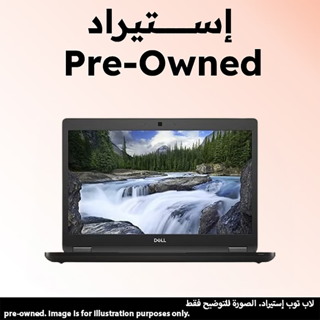 Dell Latitude 5490 Notebook Pre-owned Laptop ,Intel core i5-8250U ,256 GB SSD ,8 GB ,Intel UHD Graphics