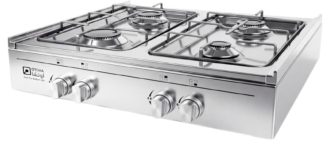 Otcha Classic Stove 60-ING Gas Cooking Stove , Silver