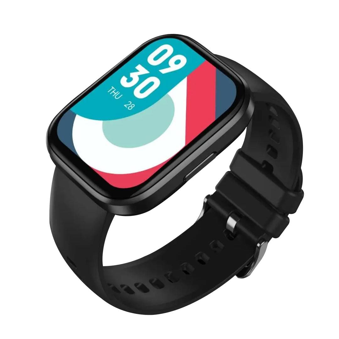 Buddy Prime V6 Smart Watch , 1.96 Inch Black