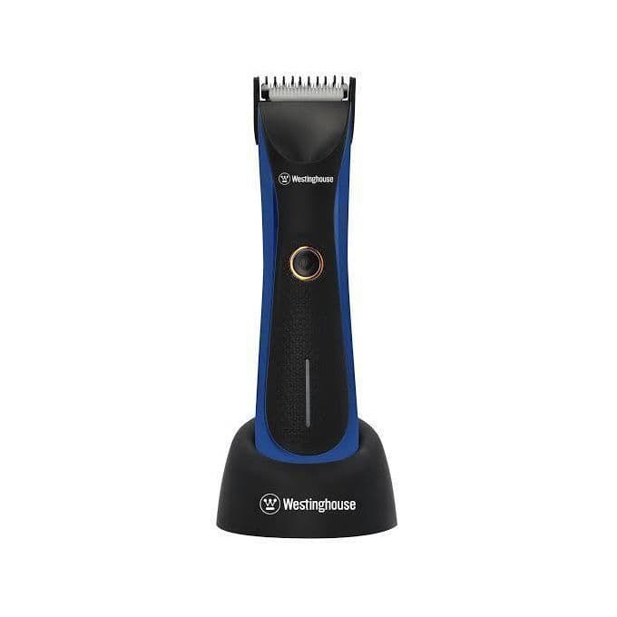 Westinghouse Hair Trimmer with Attachments Wet & Dry , Black Blue - WHHT001