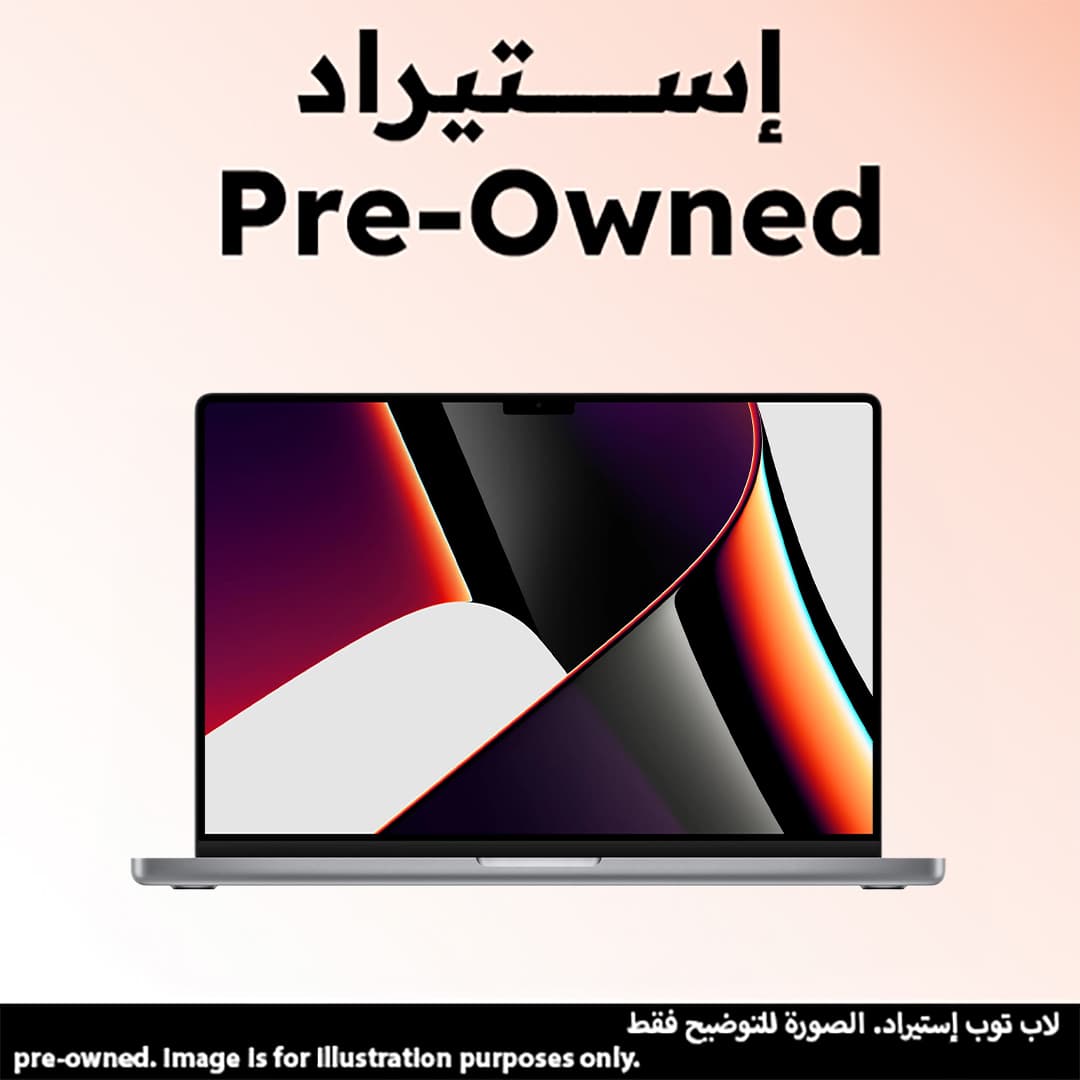 Apple MacBook Pro 2021 A2485 Pre-owned Laptop ,Apple M1 Pro Chip ,512 GB SSD ,32 GB ,Apple 10-Core GPU