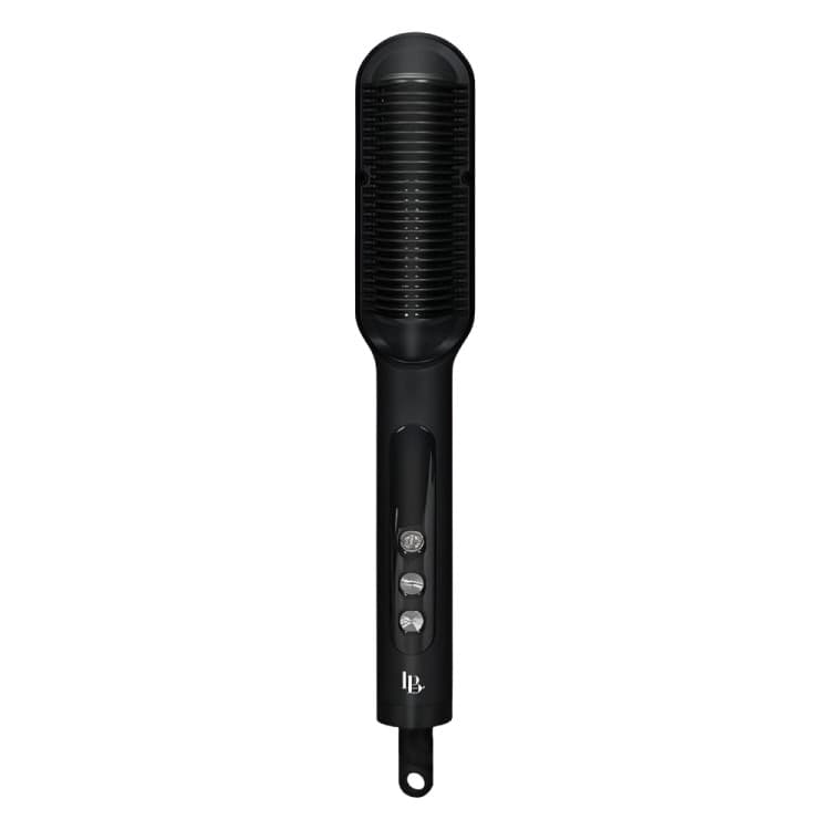 LaBelle Straight Pro Hair Straightening Brush 200 Celsius , Black