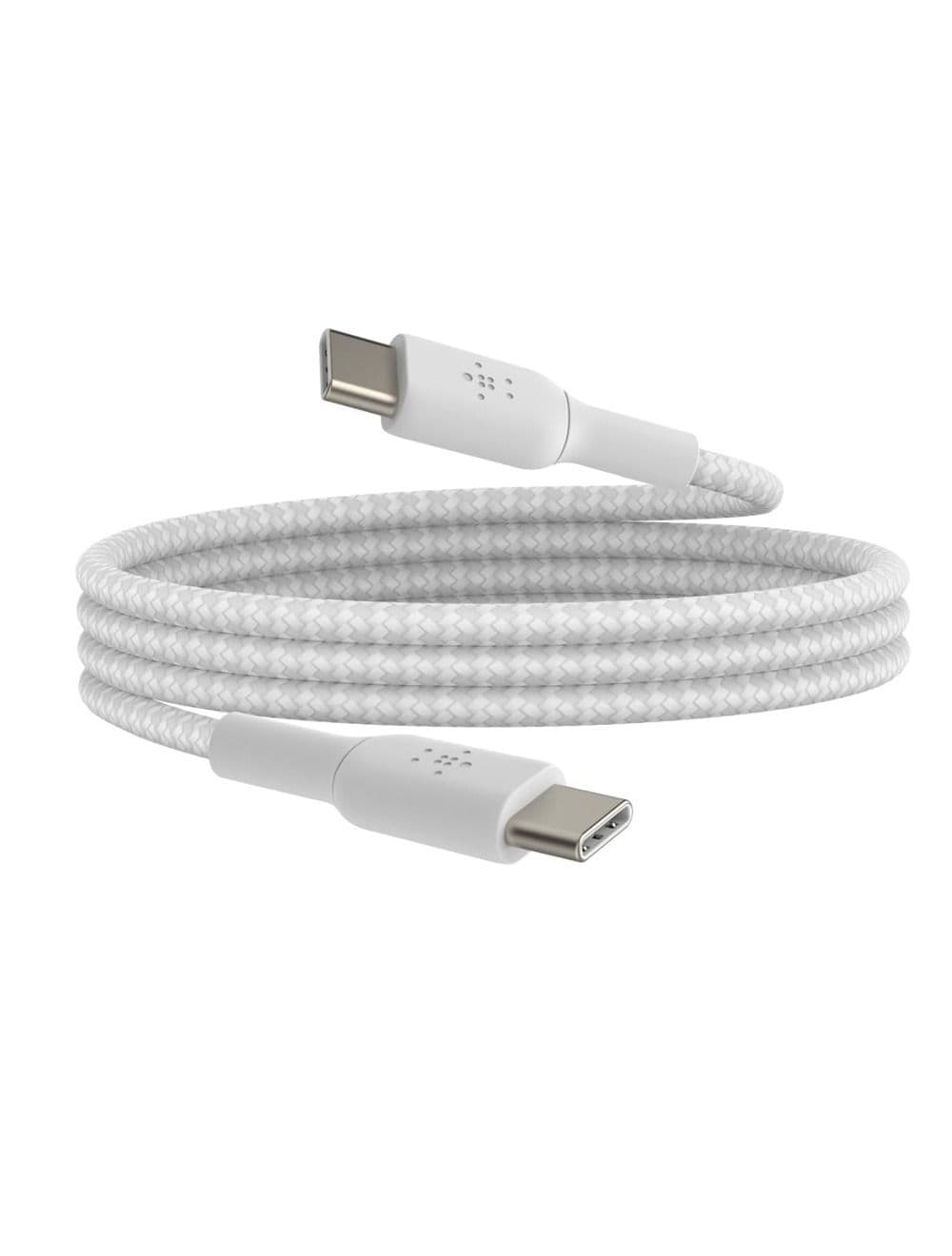 Belkin Boost Charge PRO Flex Type C Braided Charging Cable 1 Meter White - CAB011BT1MBK