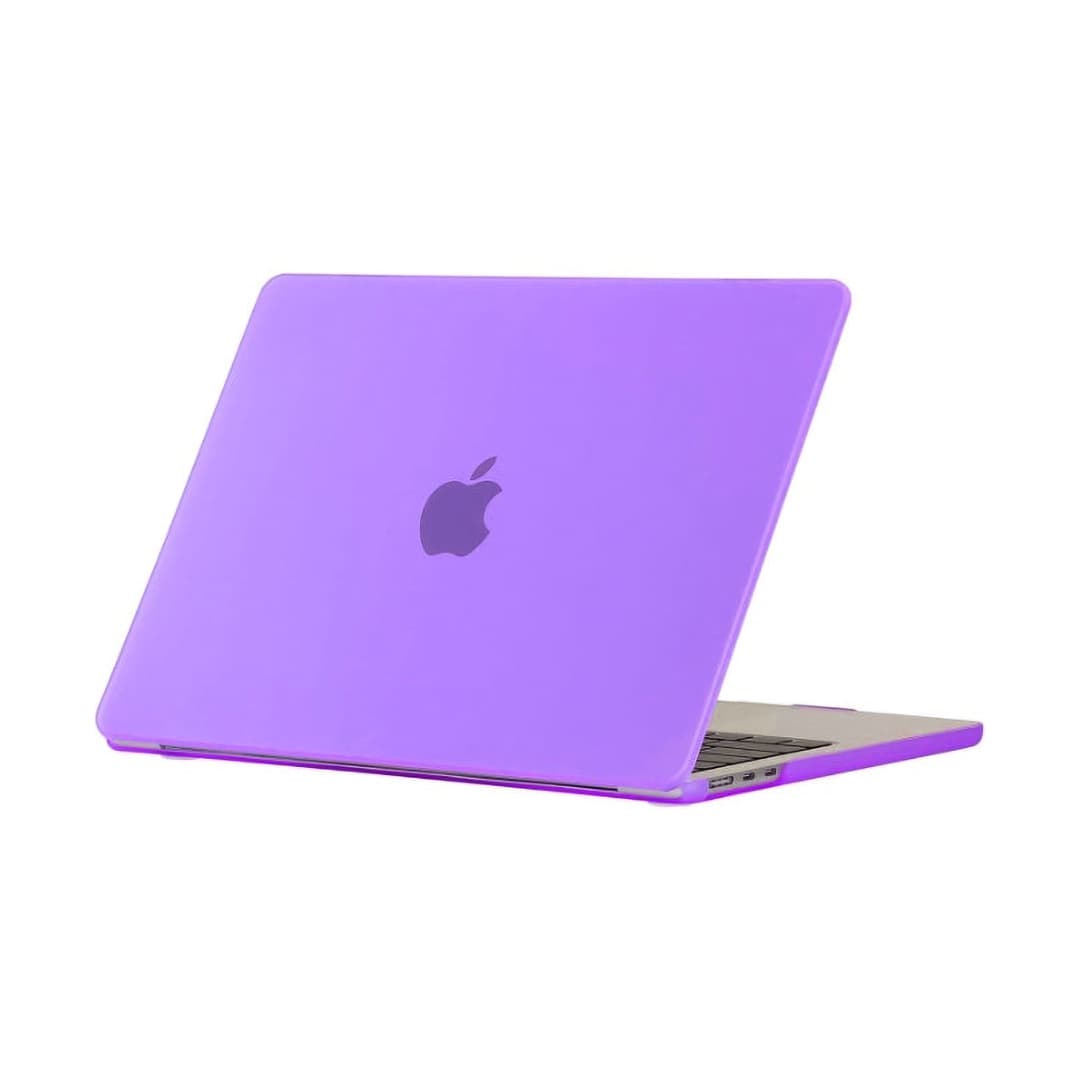 Generic Matte Hard Shell Case for MacBook Air 13.3-inch (models A1932, A2179, A2337) , Purple