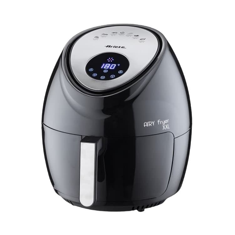 Ariete XXL Digital Air Fryer , 7 Liter , 1800 Watt Black - 4618