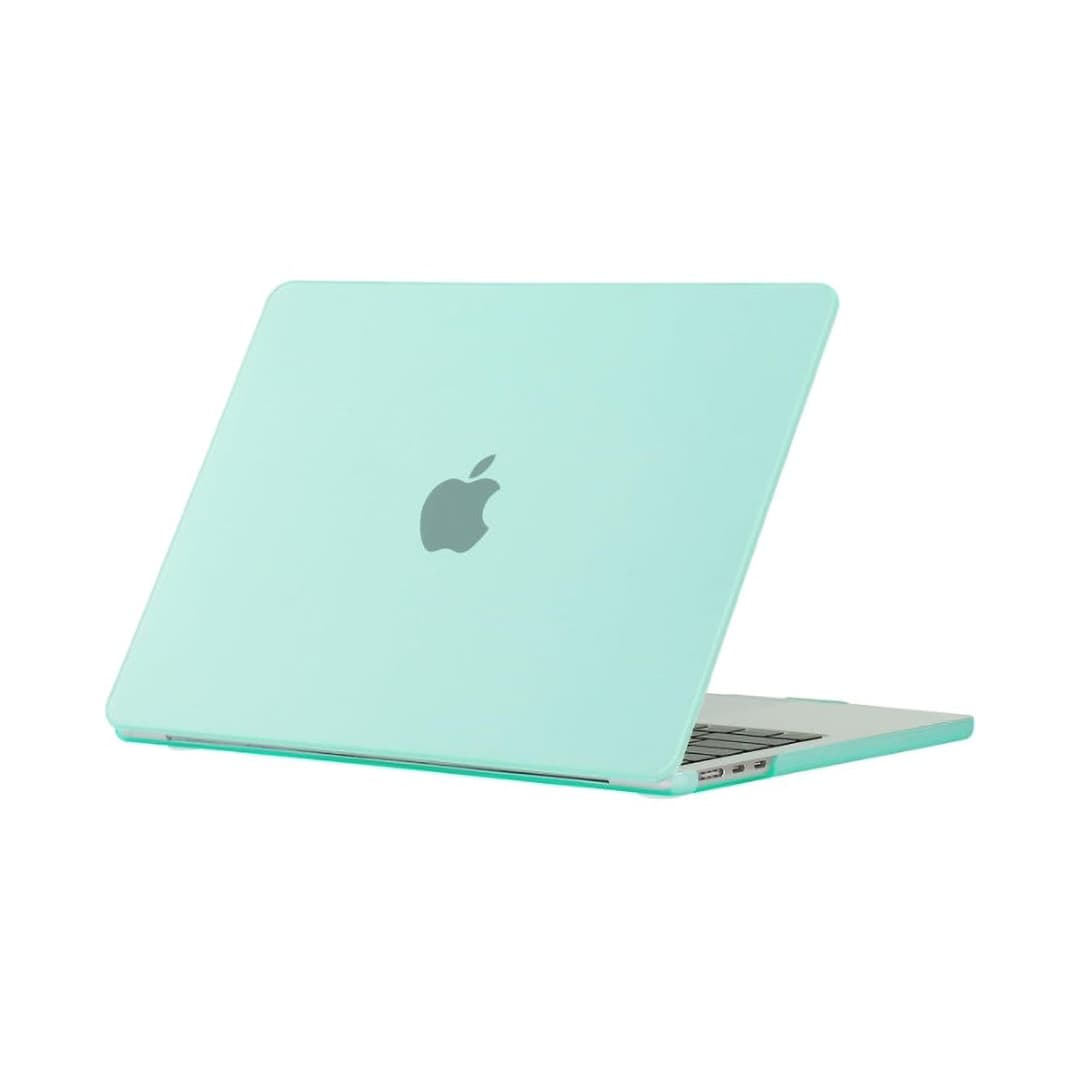 Generic Crystal Hard Shell Case for MacBook Air 13.3-inch (models A1932, A2179, A2337) , Green