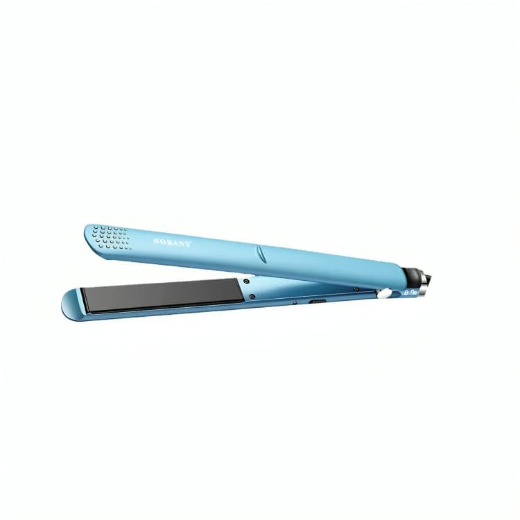 Sokany Pro Hair Straightener 750 Fahrenheit , Blue - Sk-1903