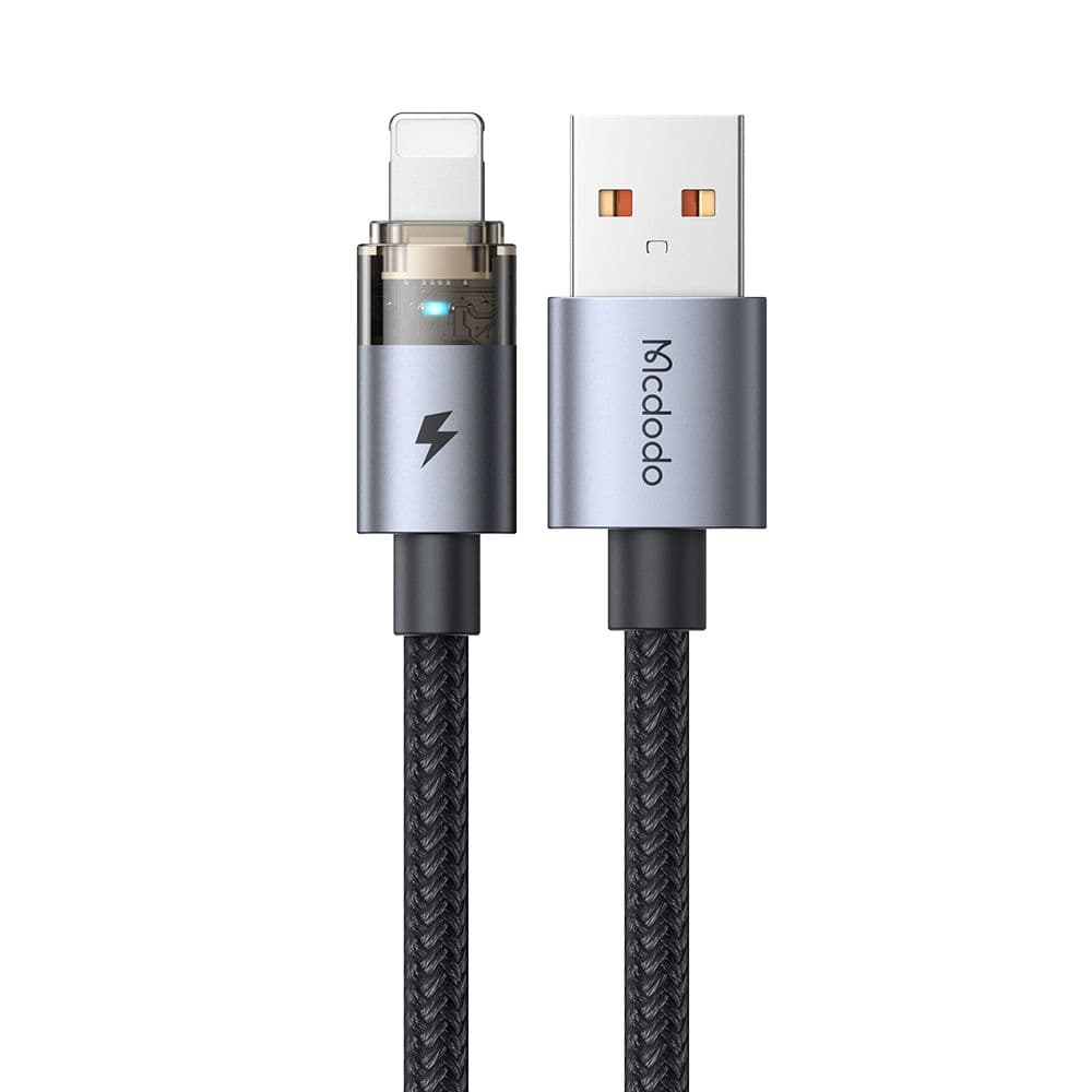 Mcdodo Lightning Charging Cable 1.2 Meter Black - CA-6910