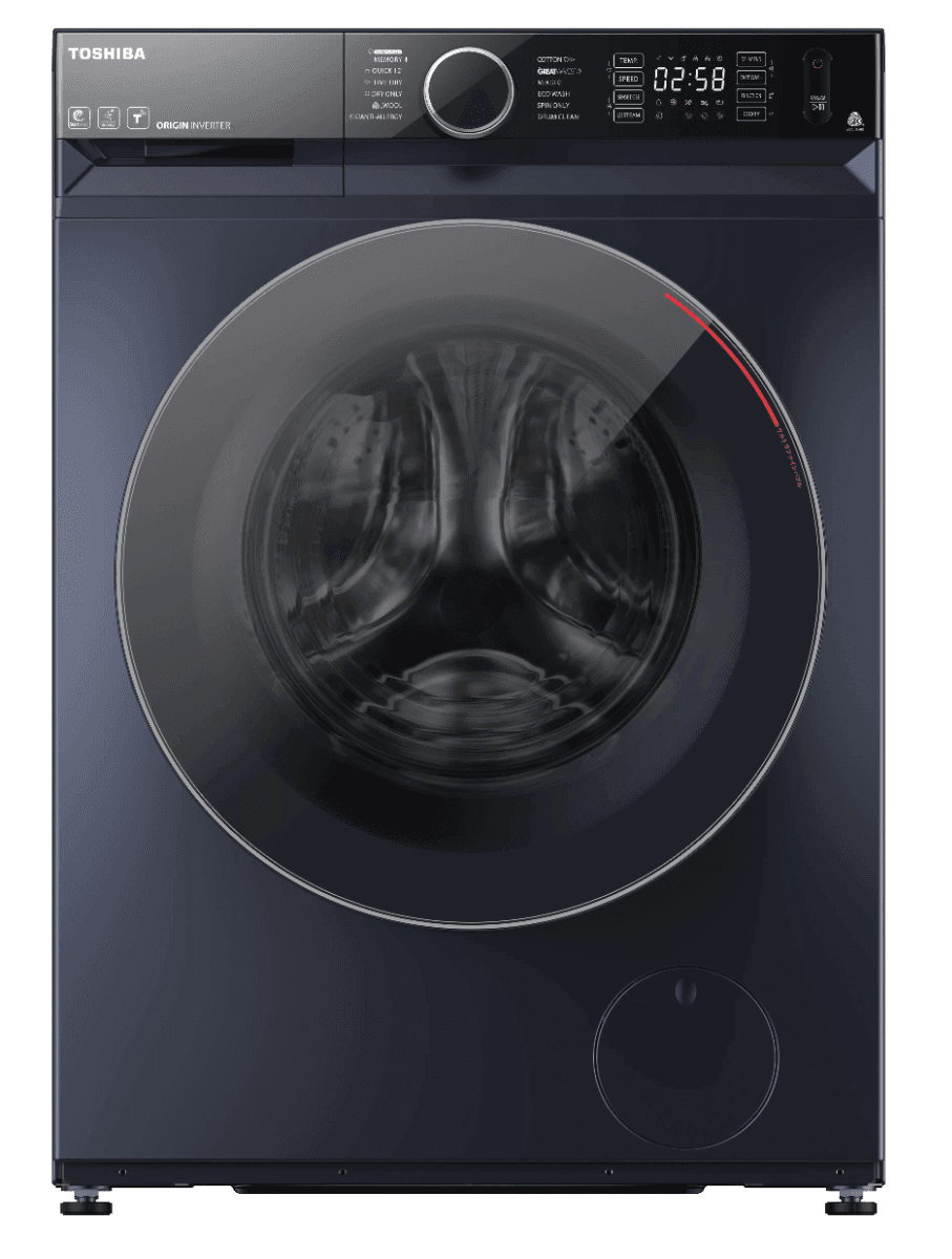 Toshiba T15 Series Inverter Front Load Washing Machine , 10.5 kg , Morandi Grey - TWD-BM115GF4EGMK